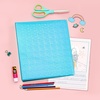 image:imageAvery Luxe Collection Durable Holographic 3 Ring Binder Customizable View Cover 1 Inch Round Rings 1 Holographic Violet Binder 03226Aqua