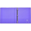 image:imageAvery Luxe Collection Durable Holographic 3 Ring Binder Customizable View Cover 1 Inch Round Rings 1 Holographic Violet Binder 03226Violet