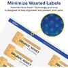 image:imageAvery Matte White Removable Rectangle Labels Sure Feed Technology 1 x 4 300 Removable Labels LaserInkjet Printable500 labels