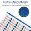 image:imageAvery Matte White Removable Rectangle Labels Sure Feed Technology PrinttoTheEdge 1 x 15 480 Removable Labels LaserInkjet Printable3 200 labels