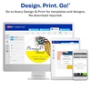 image:imageAvery Matte White Removable Rectangle Labels Sure Feed Technology PrinttoTheEdge 1 x 3 240 Removable Labels LaserInkjet Printable800 labels