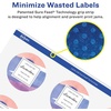 image:imageAvery Matte White Removable Round Labels Sure Feed Technology PrinttoTheEdge 2 Diameter 180 Removable Labels LaserInkjet Printable300 labels