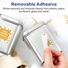 image:imageAvery Matte White Removable Square Labels Sure Feed Technology PrinttoTheEdge 1 x 1 720 Removable Labels LaserInkjet Printable720 labels