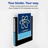 image:imageAvery Mini Durable View Protect amp Store 3 Ring Binder Holds 55 x 85 Paper 1 Round Rings 175Sheet Capacity 14 Inch Wide Spine Includes Fully Enclosed Pocket 1 White Binder 230111