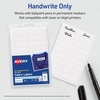 image:imageAvery NoIron Fabric Labels 12 x 134 Washer and DryerSafe Waterproof Labels NonPrintable 54 Total 40720