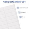 image:imageAvery NoIron Fabric Labels 12 x 134 Washer and DryerSafe Waterproof Labels NonPrintable 54 Total 40720
