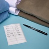 image:imageAvery NoIron Fabric Labels 12 x 134 Washer and DryerSafe Waterproof Labels NonPrintable 54 Total 40720