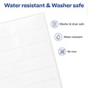 image:imageAvery NoIron Fabric Labels 12 x 134 Washer and DryerSafe White NonPrintable 54 Labels Per Pack 108 Total 2Pack of 407200