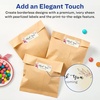 image:imageAvery Pearlized Ivory Rectangle Labels Sure Feed Technology PrinttoTheEdge 075 x 225 300 Pearlized Ivory Labels LaserInkjet Printable750 labels