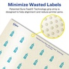 image:imageAvery Pearlized Ivory Round Labels Sure Feed Technology PrinttoTheEdge 1 Diameter 480 Pearlized Ivory Labels LaserInkjet Printable480 labels