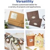 image:imageAvery Pearlized Ivory Square Labels Sure Feed Technology PrintToTheEdge 3 x 3 60 Pearlized Ivory Labels LaserInkjet Printable150 labels