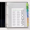 image:imageAvery Plastic 8Tab Binder Dividers with Pockets Style Edge Insertable Multicolor Tabs 1 Set 11293