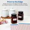 image:imageAvery Printable Dissolvable Rectangle Labels 114 x 238 White 90 Customizable Labels 4224One Size Pack of 6