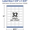 image:imageAvery Printable Durable White Rectangle Labels Sure Feed Technology 125 x 175 Waterproof Labels Laser amp PigmentBased Inkjet Compatible 800 Total3 200 labels