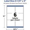 image:imageAvery Printable Durable White Rectangle Labels Sure Feed Technology 313 x 4 Waterproof Labels Laser amp PigmentBased Inkjet Compatible 60 Total150 labels