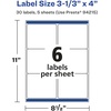 image:imageAvery Printable Durable White Rectangle Labels Sure Feed Technology 313 x 4 Waterproof Labels Laser amp PigmentBased Inkjet Compatible 60 Total30 labels