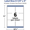 image:imageAvery Printable Durable White Rectangle Labels Sure Feed Technology 313 x 4 Waterproof Labels Laser amp PigmentBased Inkjet Compatible 60 Total60 labels