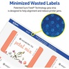 image:imageAvery Printable Rectangular Labels Sure Feed Technology 2 x 3 Matte White Permanent Adhesive LaserInkjet Printable 200 Blank Labels Great for Product Merchandising Stickers and More 5619