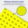 image:imageAvery Printable Round Labels Sure Feed Technology 34 Diameter Neon Yellow Labels PrinttoTheEdge LaserInkjet 3200 Total Great for Price Stickers and Mailing Seals6 400 labels