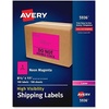 image:imageAvery Printable Shipping Labels 812 x 11 Assorted Neon Colors Magenta Green and Yellow Laser amp Inkjet Compatible 15 Blank Labels Total 5975Neon Magenta