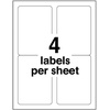 image:imageAvery Printable Shipping Labels with Sure Feed 312 x 5 White 400 Blank Mailing Labels for Laser Printers 5168