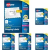 image:imageAvery Printable Shipping Labels with Sure Feed 312 x 5 White 400 Blank Mailing Labels for Laser Printers 5168