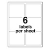 image:imageAvery Printable Shipping Labels with Sure Feed 313 x 4 White 600 Blank Mailing Labels for Laser Printers 5164313 in X 4 in Pack of 5