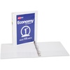 image:imageAvery Standard View 3 Ring Binder 1 Round Rings 175Sheet Capacity 14 Inch Wide Spine 1 White Binder Ideal for Lightweight Organization and Occasional Referencing 057601 Pack