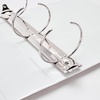 image:imageAvery Standard View 3 Ring Binder 1 Round Rings 175Sheet Capacity 14 Inch Wide Spine 1 White Binder Ideal for Lightweight Organization and Occasional Referencing 057113