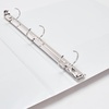 image:imageAvery Standard View 3 Ring Binder 1 Round Rings 175Sheet Capacity 14 Inch Wide Spine 1 White Binder Ideal for Lightweight Organization and Occasional Referencing 057603 Pack