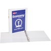 image:imageAvery Standard View 3 Ring Binder 1 Round Rings 175Sheet Capacity 14 Inch Wide Spine 1 White Binder Ideal for Lightweight Organization and Occasional Referencing 057111
