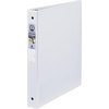 image:imageAvery Standard View 3 Ring Binder 1 Round Rings 175Sheet Capacity 14 Inch Wide Spine 1 White Binder Ideal for Lightweight Organization and Occasional Referencing 057601 Pack