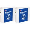image:imageAvery Standard View 3 Ring Binder 3 Round Rings 460Sheet Capacity 35 Inch Wide Spine 1 White Binder Ideal for Lightweight Organization and Occasional Referencing 05800White