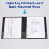 image:imageAvery Standard View 3 Ring Binders 05 Round Rings 100Sheet Capacity 07 Inch Wide Spine White Binders Ideal for Lightweight Organization and Occasional Referencing 12Pack of 0570615