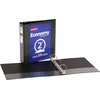 image:imageAvery Standard View 3 Ring Binders 2 Round Rings 375Sheet Capacity 28 Inch Wide Spine Black Binders Ideal for Lightweight Organization and Occasional Referencing 12Pack of 057302