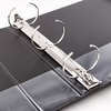 image:imageAvery Standard View 3 Ring Binders 2 Round Rings 375Sheet Capacity 28 Inch Wide Spine Black Binders Ideal for Lightweight Organization and Occasional Referencing 12Pack of 057303