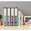 image:imageAvery Standard View 3 Ring Binders 2 Round Rings 375Sheet Capacity 28 Inch Wide Spine Black Binders Ideal for Lightweight Organization and Occasional Referencing 12Pack of 0573015