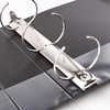image:imageAvery Standard View 3 Ring Binders 2 Round Rings 375Sheet Capacity 28 Inch Wide Spine Black Binders Ideal for Lightweight Organization and Occasional Referencing 4Pack of 19205