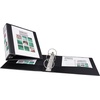 image:imageAvery Standard View 3 Ring Binders 2 Round Rings 375Sheet Capacity 28 Inch Wide Spine Black Binders Ideal for Lightweight Organization and Occasional Referencing 12Pack of 057303