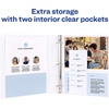 image:imageAvery Standard View 3 Ring Binders 2 Round Rings 375Sheet Capacity 28 Inch Wide Spine White Binders Ideal for Lightweight Organization and Occasional Referencing 4Pack of 192021