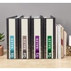 image:imageAvery Standard View 3 Ring Binders 3 Round Rings 460Sheet Capacity 35 Inch Wide Spine Black Binders Ideal for Lightweight Organization and Occasional Referencing 4Pack of 03361