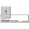 image:imageAvery TrueBlock Extra Large File Folder Labels 1516 x 3716 450 Printable Labels White 50271516 inches x 3716 inches