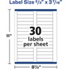 image:imageAvery TrueBlock File Folder Labels 23 x 3716 1500 Printable Labels White Permanent 53660