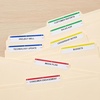 image:imageAvery TrueBlock File Folder Labels 23 x 3716 750 Printable Labels Assorted Colors Permanent 5266067 x 343 Inches Pack of 10