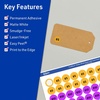image:imageAvery TrueBlock Matte White Round Labels Sure Feed Technology 1 Diameter 480 Matte White Labels PrinttoTheEdge LaserInkjet Printable Great for Product Merchandising Stickers480 labels