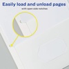 image:imageAvery Two Pocket Folders Holds up to 40 Sheets Business Card Slot 25 White Folders 47991White