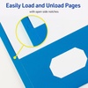 image:imageAvery Two Pocket Folders with 3 Prong Fasteners Holds 70 Sheets 25 Blue Folders 47976One Size
