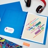 image:imageAvery Two Pocket Folders with 3 Prong Fasteners Holds 70 Sheets 25 Blue Folders 47976One Size Pack of 5