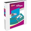 image:imageAvery TwoTone Durable View 3 Ring Binder 1 Inch Slant Rings VioletSoft Blue Binder 17131BlackWhite