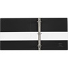 image:imageAvery TwoTone Durable View 3 Ring Binder 1 Inch Slant Rings VioletSoft Blue Binder 17131BlackWhite